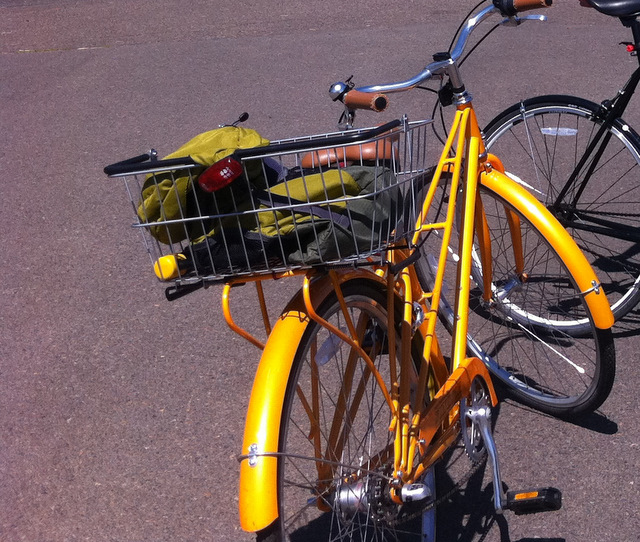 day 1 of biking