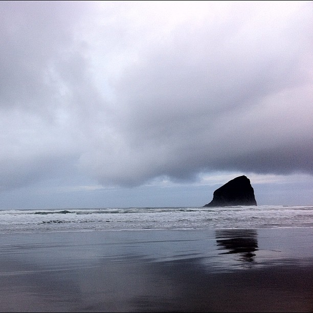The other Haystack Rock in Pacific City